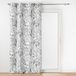 Douceur d'intérieur Gordijn Tilda wit, bedrukt polyester 140 x 280 cm