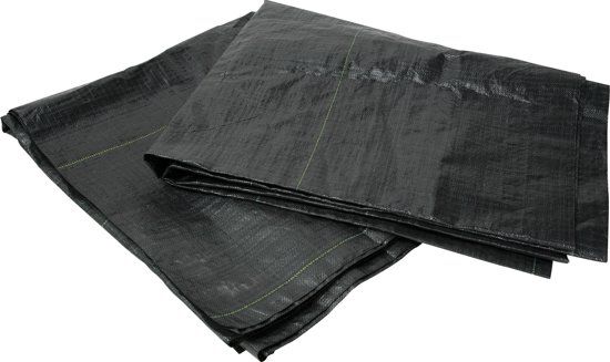 Bo-Camp Gronddoek - Eco - 3 X 6 Meter - Zwart