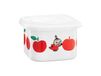 Muurla Planche à découper Moomin Chop & Serve 25x32 cm Joyfull Apples-rouge