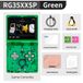 StarTech Anbernic Retro-handheld console - RG35XXSP: opklapbare spelconsole - 3,5-inch IPS-scherm - Linux - 3300 mAh-batterij - 64 GB TF-kaart met 5000 spellen - Wi-Fi - Groen