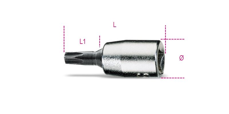 Beta Schroevendraaierdoppen voor Torx® schroeven 900TX 09