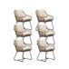 BUITEN living Portofino Portofino dining tuinstoel set van 6 | touw + aluminium | Sahara Dust