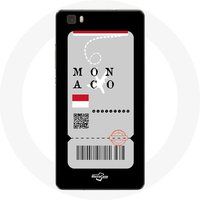 Maniacase Etui voor Huawei P8 Air ticket Monaco