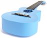 Korala PUG-40-LBU polycarbonaat ukulélé bleu