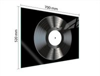 TMK ArtDeko - Gehard Glas Beschermplaat - 70x52 cm