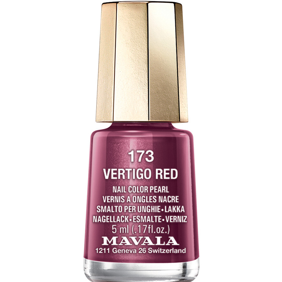 Mavala 173 - Vertigo Red Nail Color Nagellak 5 ml Nagels