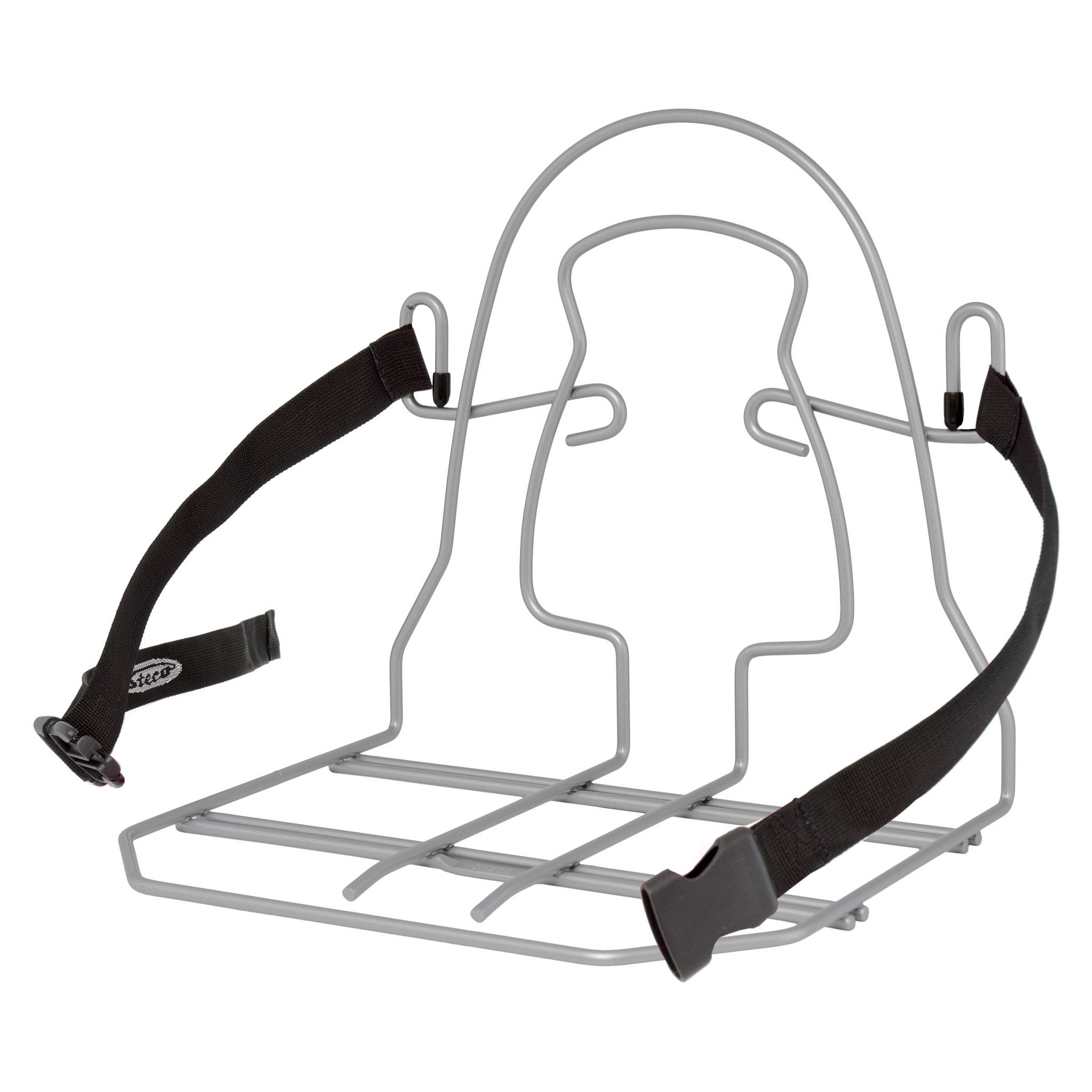 Steco Monkey-mee Bagagedragerverbreder - Zilver - 28 inch - 25 cm breed