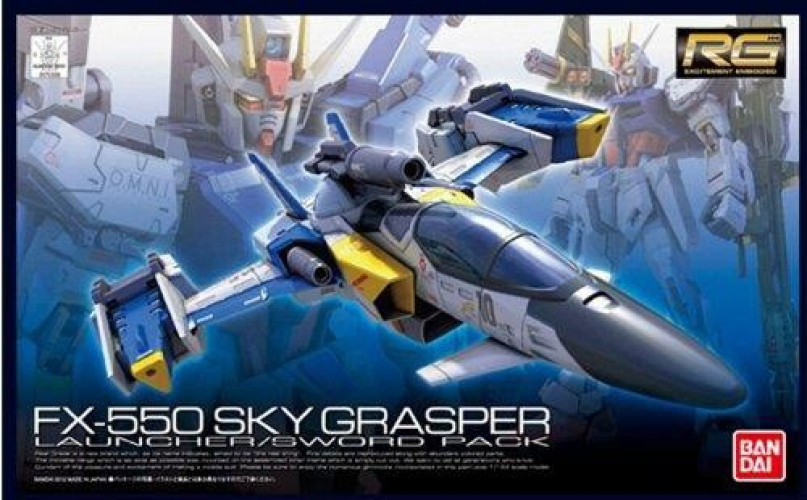 Bandai Gundam Real Grade 1:144 Model Kit - FX550 Sky Grasper Launcher