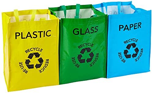 Premier Housewares Recyclingszakken - Set van 3
