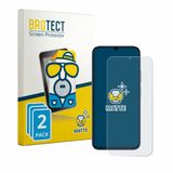 BROTECT - Screenprotector voor realme C100x - Folie Beschermfolie matte 2 Stuks
