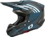 O'NEAL 5SRS Spike Mat Wit Blauw Crosshelm