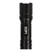 EDM Lampe torche tactique noire, aluminium, avec zoom, 3 x piles AAA (incluses), 150 lumens