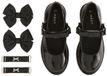 Next - Meisjes - Mary Jane-schoenen voor school met verwisselbaar bandje - Zwart