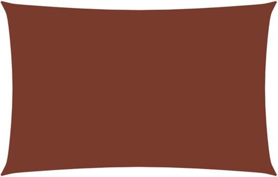 vidaXL Zonnescherm rechthoekig 2x4,5m Terracotta Oxford stof