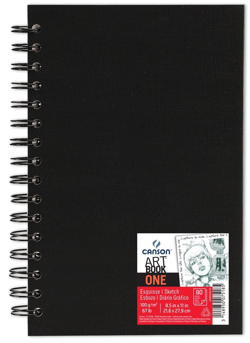 Canson Art Book One Schetsblok - 80 vellen - 21.6 x 27.9 cm