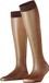 FALKE Glitter gedessineerd materiaal transparent 30 DEN kniekousen dames rood - maat 35-38