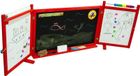 3toysm Tweedelig, rode hangbord