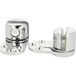 Siso HODOR Pivot Hinge for 8-12mm Glass, 38kg Load Capacity, Polished Chrome