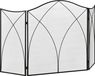 StarTech Vonkenvanger voor open haard - Beschermrooster - Opvouwbaar - 3 panelen - 126 x 2 x 76 cm - Niet elektrisch