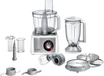 Bosch MC812S814 Foodprocessor - 1250W - RVS/Wit