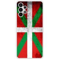 Samsung Bedrukt siliconen hoesje compatibel met Galaxy A13 4G Drapeau Basque