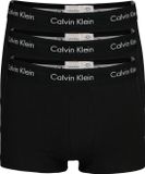 Calvin Klein Low Rise Trunk 3Pk Zwart L