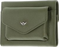 Golden Head Leren portemonnee Valencia RFID Protect Minischeintasche 1079 Fango olijfgroen