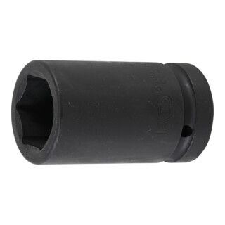 BGS Kracht dopsleutel zeskant, diep - 25 mm (1") - 34 mm - 1 stuk