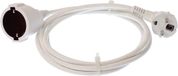 Wan GmbH 10 m câble d'extension en PVC avec prise et coupleur Schuko – 230 V / 16 A – IP20 – Blanc