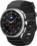 Spigen WBS2 Bandje Geschikt voor Samsung Galaxy Watch 9 / 8 - Zwart