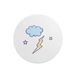 Questo Casa Ronde Digitally Printed Mouse Pad, Non-Slip Bottom, for Office and Home, Diameter: 22 cm
