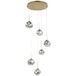 Opviq Elegante gouden kroonluchter