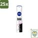 Nivea Deospray Invisible Black & White - 150 ml - 25 pièces