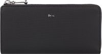 LACOSTE Daily City Slim Zip Wallet Noir Zwart