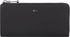 LACOSTE Daily City Slim Zip Wallet Noir Zwart