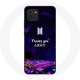 Maniacase Etui voor Samsung Galaxy A03 Bangtan Sonyeondan Concert BTS Army Bomb Lightstick