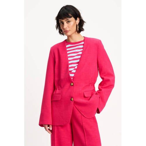 POM Amsterdam Regular Blazer Roze