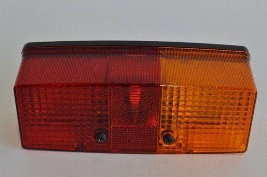 HELLA Achterlicht - Gloeilamp - 24/12V - Opbouw/Geschroefd - Lenskleur: Rood / Geel/Wit - Stekker: Klemkabelschoen - rechts - Aantal: 1