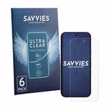 Savvies Screenprotector voor Google Pixel 11 - Folie Beschermfolie transparant 6 Stuks