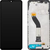 MP Xiaomi Écran avec Touchscreen MP compatible avec Xiaomi Poco C75 / Redmi 14C, avec Cadre, Noir