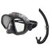 Tecnomar Camogray set de pêche gris camouflage (masque + tuba)