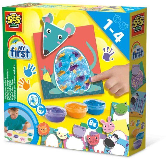 SES Creative My First Vingerverf Dieren