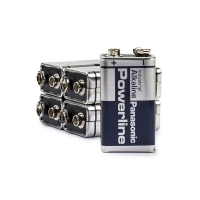 Panasonic Powerline 9V 6LR61 E-Block batterij (5 stuks)