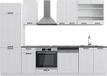 Vicco Fame-Line Complete keukeneenheid – 300 cm, WB Antraciet Wit landhuis/wit