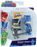 PJ Masks 2 Pack Figure Set - Series 2 - Catboy & Romeo