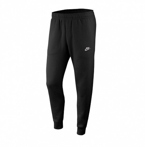 Nike Nsw Club Jggr Bb Heren Sportbroek - Black/Black/(White) - Maat XL