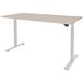 Schaffenburg Zit- sta bureau Dextro Basic Lindberg Eiken 1.200 x 800 x 750 mm - Bruin
