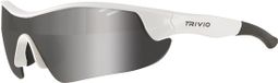Trivio Lunettes de vélo Vento Nova Blanc Lentille Noir / Miroir