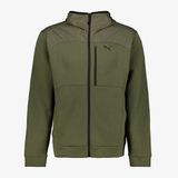 Puma PUMATECH Material Mix heren sportvest groen - Maat L