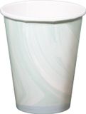 Folat Party Products Folat Bekers Marmer Blauw 250ml - 6 stuks